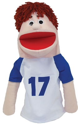 Puppet Partners Caucasian Sports Boy Puppet